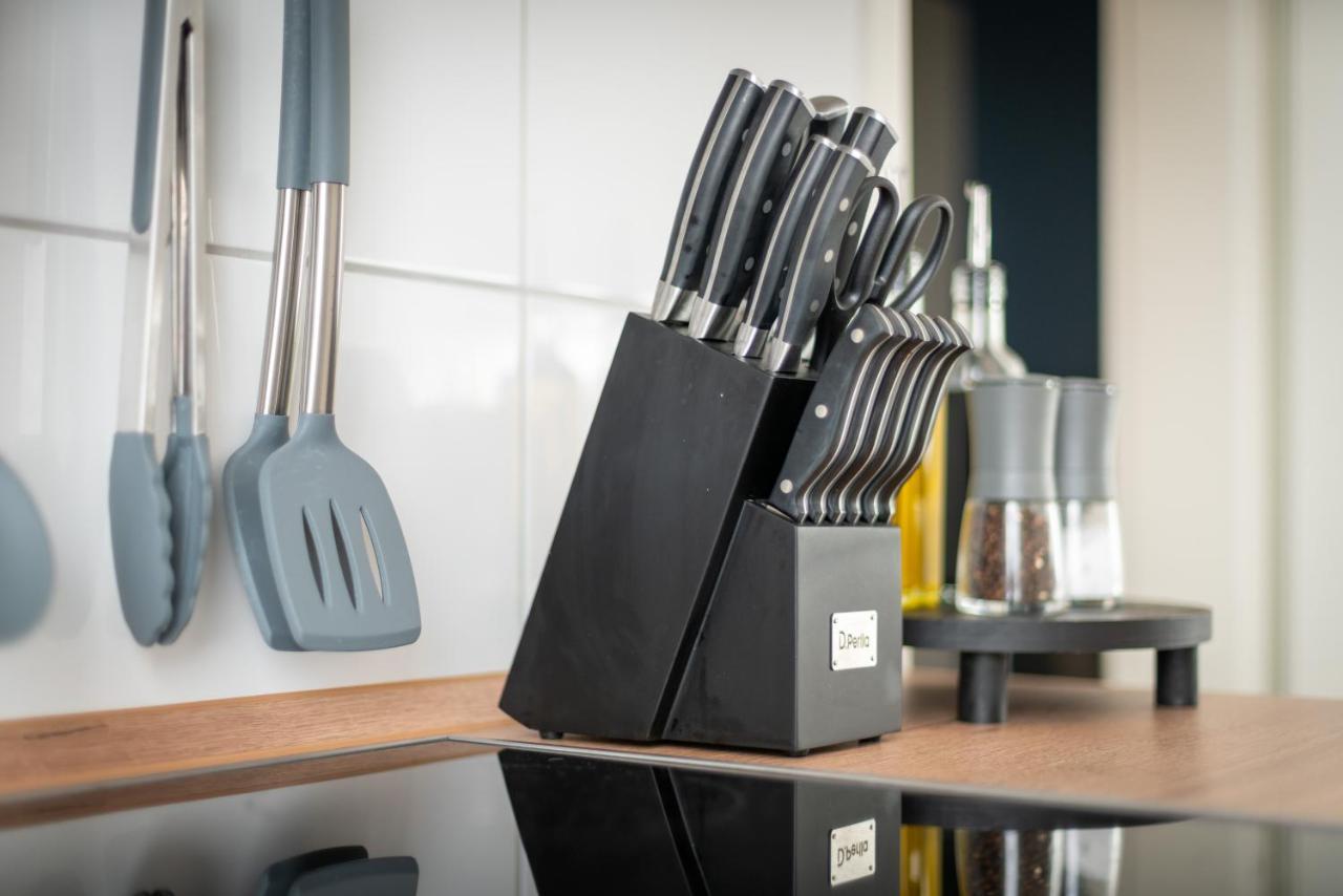 Shiny Homes - Elegant City Apartments Bielefeld Luaran gambar